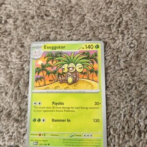 Exeggutor 103/165 Sv: Scarlet & Violet 151 Regular